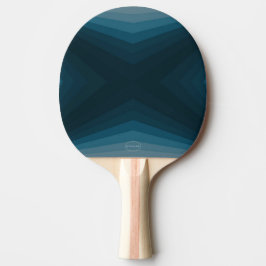 Ping-Pong Paddle - Teal Gradient - HAMbyWG Pingisracket