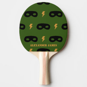 Ping Pong Paddle toppen-hjältemask födelsedagspr Pingisracket