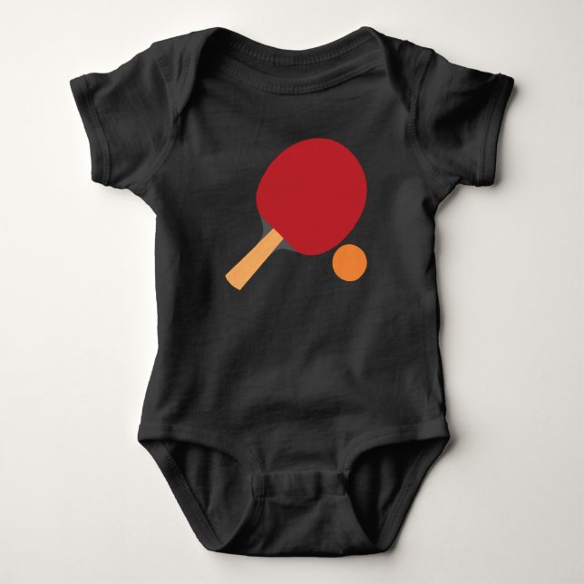 Ping Pong Paddles Funny Bord Tennis Sports Long T Shirt (Framsida)