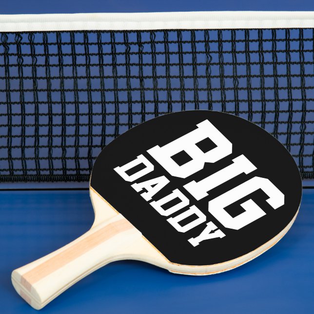 PING PONG Pappa, BIG DADDY Pingisracket (Insitu)