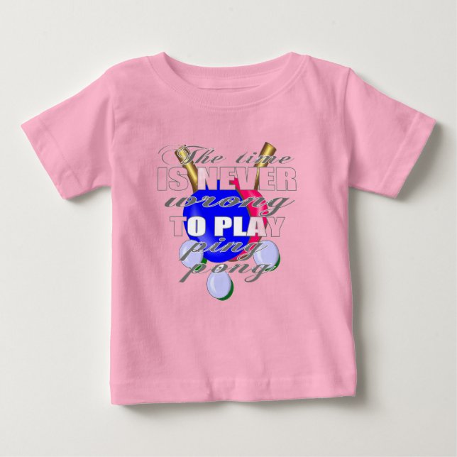Ping Pong player's declaration T Shirt (Framsida)