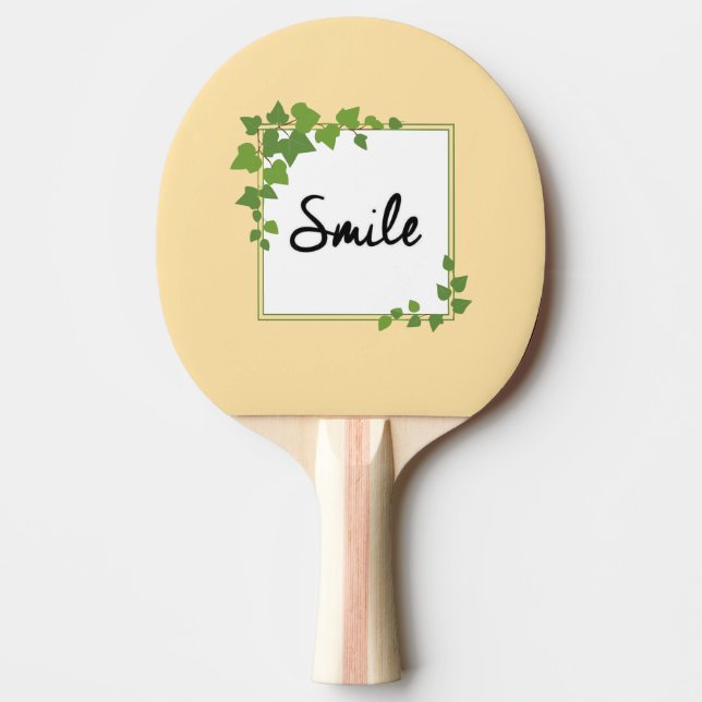 Ping pong smile  pingisracket (Framsidan)