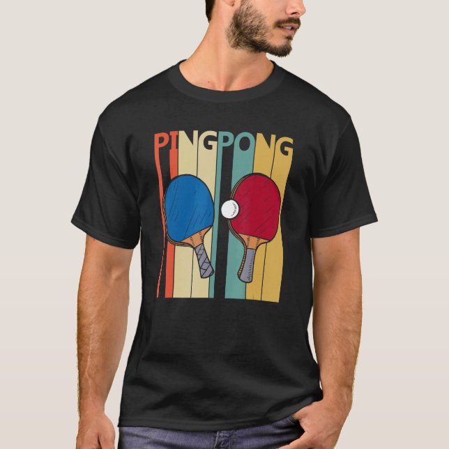 Ping Pong Sport T Shirt (Framsida)