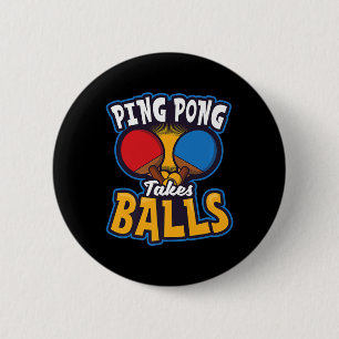 Ping Pong tar Bollar Design Bord Tennis Knapp