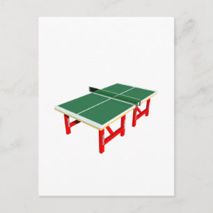 PIng Pong Vykort