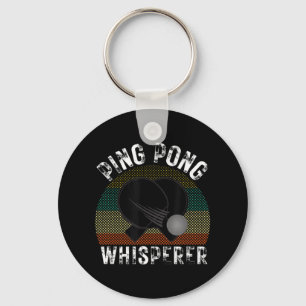 Ping Pong Whisperer Roligt Ping Pong Player Gift Nyckelring
