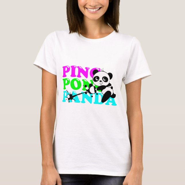 Ping-PongPanda T-shirt (Framsida)