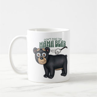Pinga inte Mamman Bear Kaffemugg