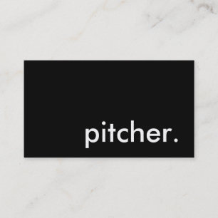 Pingcher. Visitkort