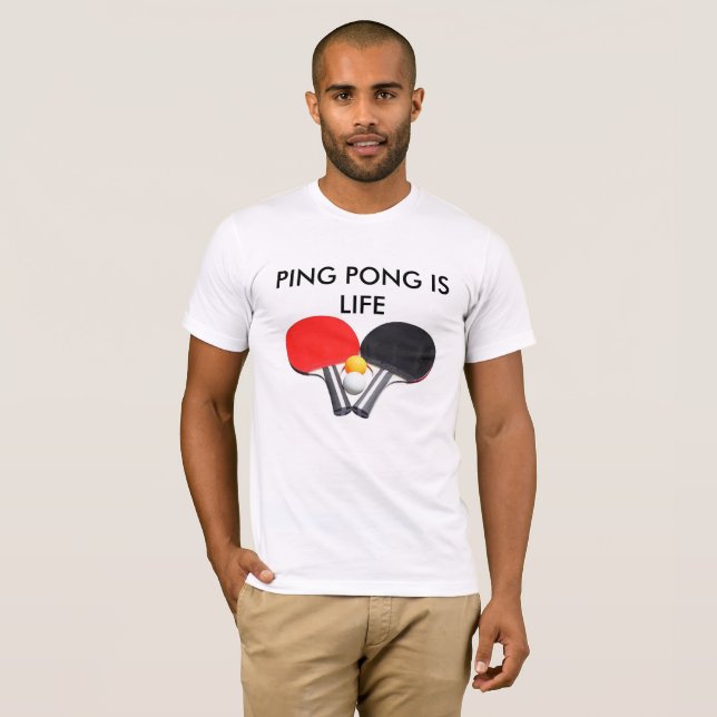 Pingen Pong är liv Tröja (Hel framsida)