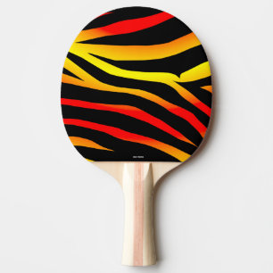 Pingen Pong för trycket för tigerrandar paddlar Pingisracket