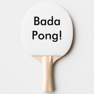 Pingen Pong paddlar beställnings- Bada Pong! Pingisracket