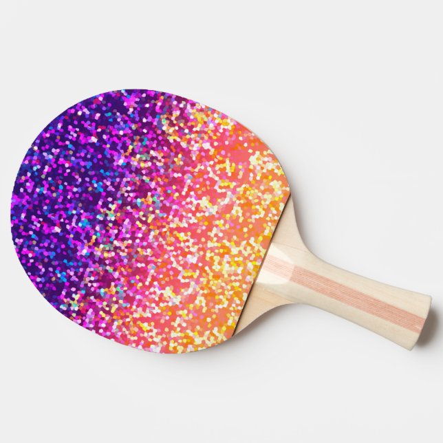 Pingen Pong paddlar grafiskt glitter Pingisracket (Sidan)