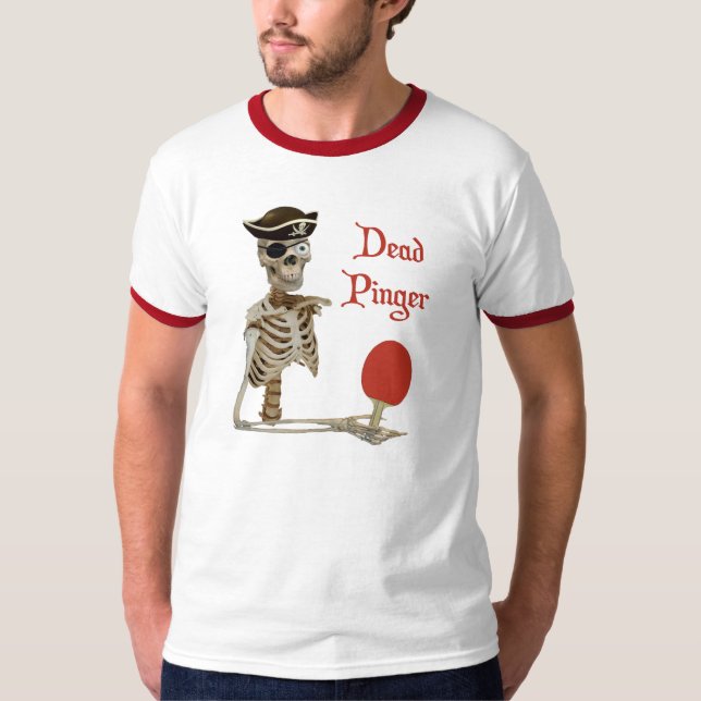 PingerpiratPing Pong T-shirt (Framsida)