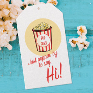 Pingin'by att säga Hi Popcorn. Presentetikett
