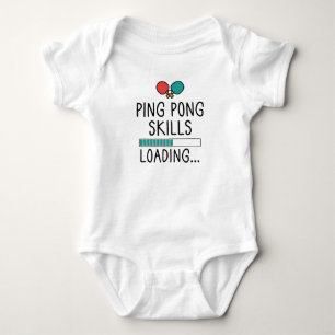 Pingis färdigheter laddar Söt pingis T Shirt