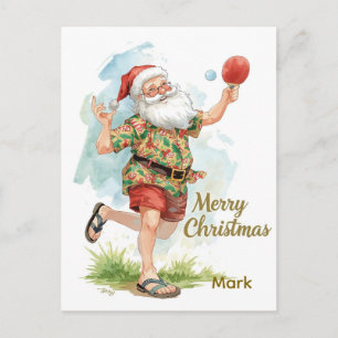 Pingis Glad jul med tomte Ping Helg Vykort