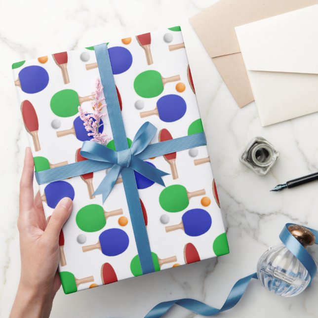Pingis presentpapper, bordtennis presentpapper (Gifting)