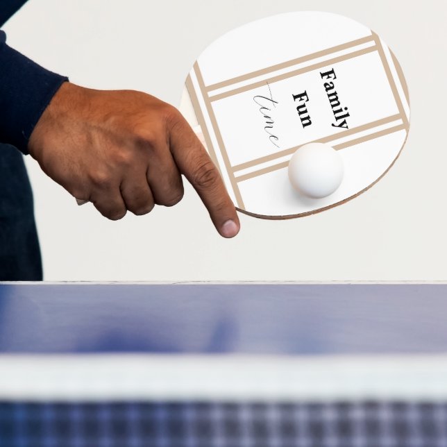 Pingisracket Beige & Vit Rand (Insitu)