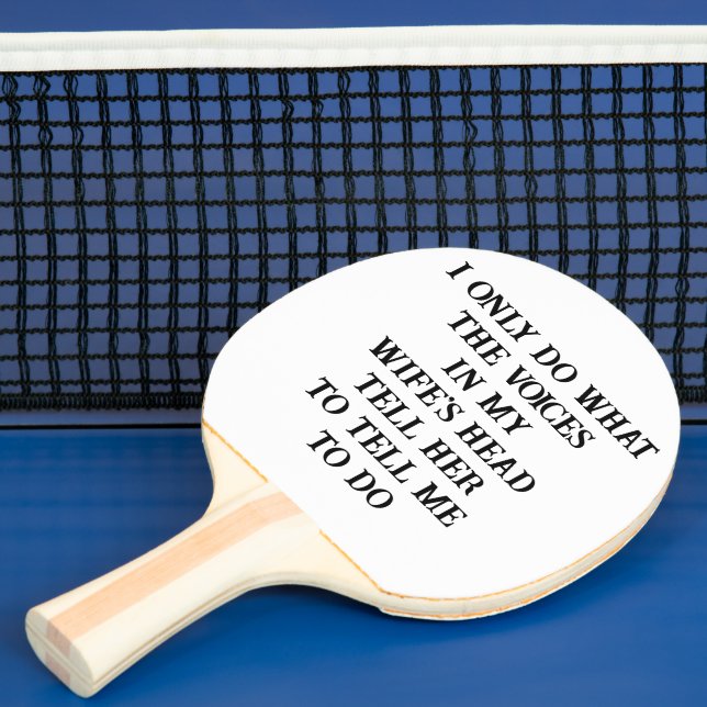 Pingisracket Make Hustru Skämt  (Insitu)