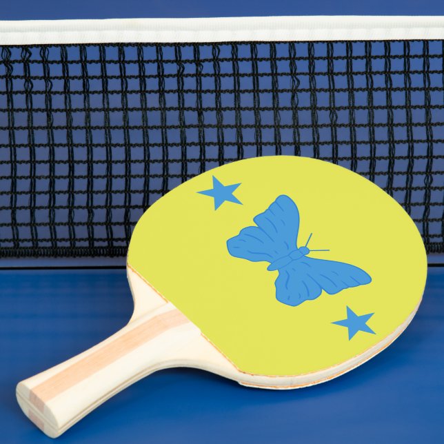 Pingisracket med flaggan för Bady Bassit (Insitu)
