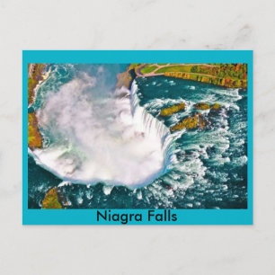 Pingkort för Niagra Falls Luft Vykort