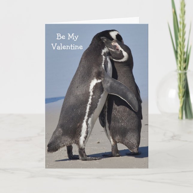 Pingo Hugs Card - Valentine Helgkort (Framsida)