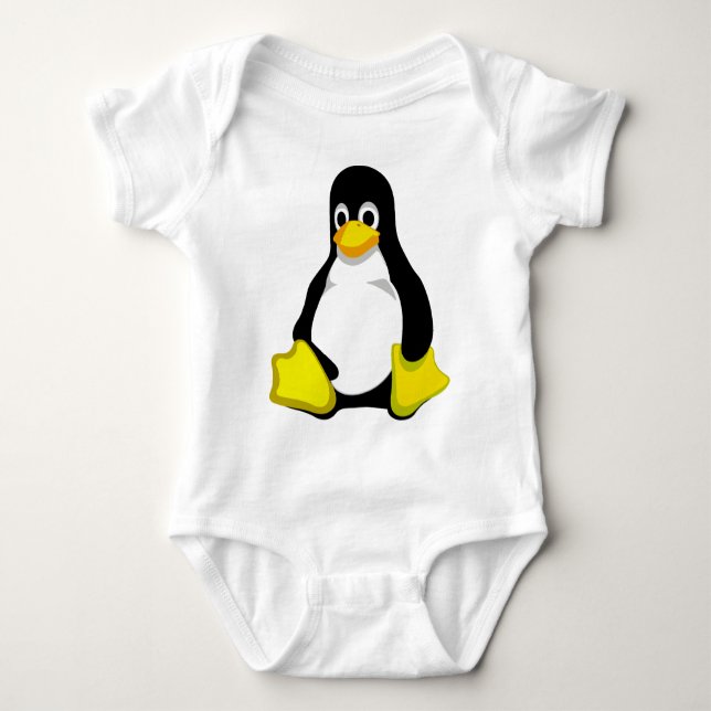 Pingouin Linux Tux T-shirt (Framsida)