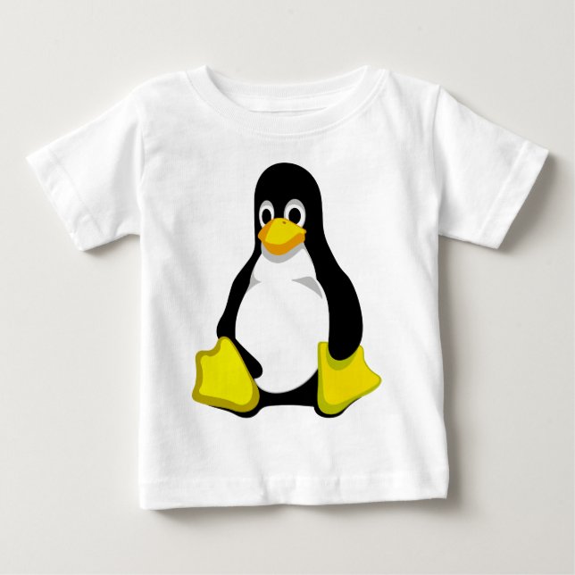 Pingouin Linux Tux T-shirt (Framsida)