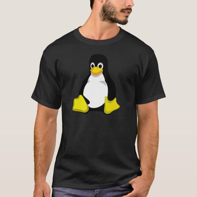 Pingouin Linux Tux Tröja (Framsida)