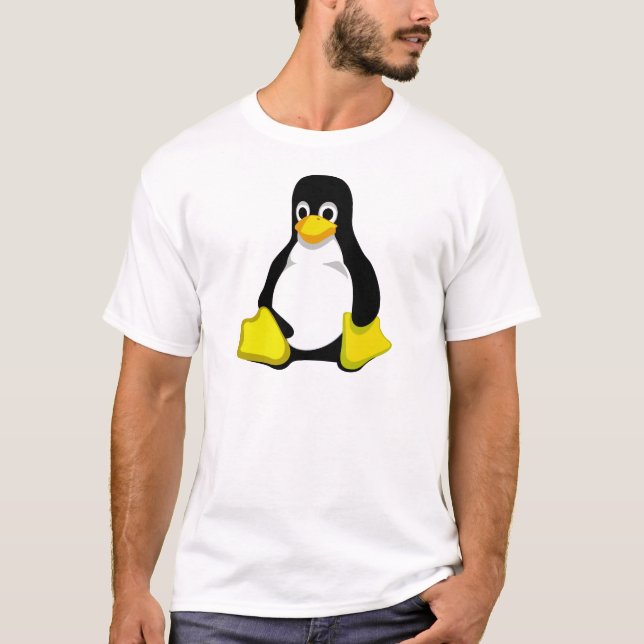 Pingouin Linux Tux Tröja (Framsida)