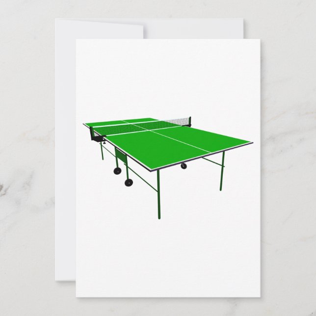 PingPong bord Inbjudningar (Framsida)