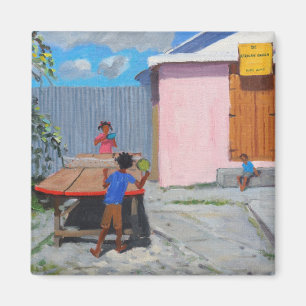 PingPong De Afrikan Göra till drottning Hideaway Magnet