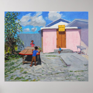 PingPong De Afrikan Göra till drottning Hideaway Poster