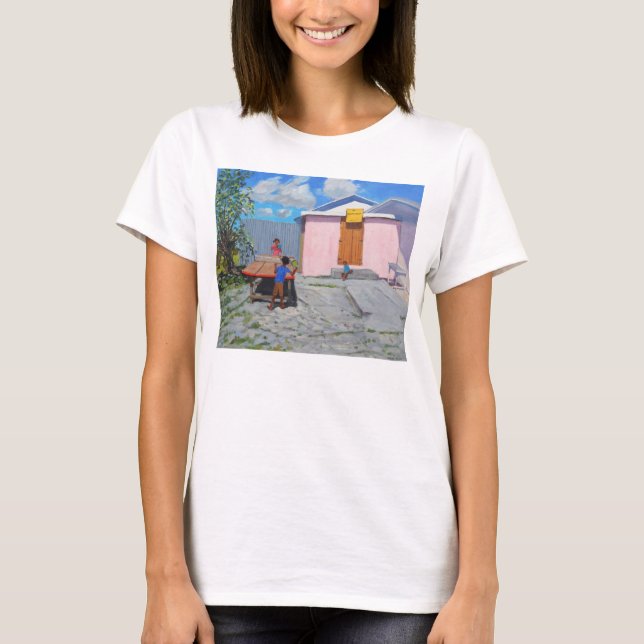 PingPong De Afrikan Göra till drottning Hideaway T Shirt (Framsida)