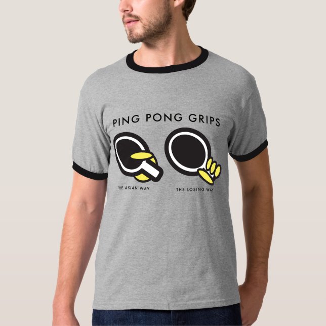 PingPong fattanden Tee (Framsida)