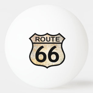 PingPong för rutt 66 boll