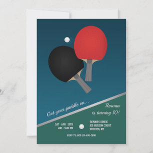 PingPong-inbjudan Inbjudningar