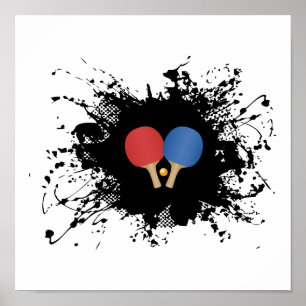 PingPong stads- stil Poster