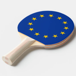 Pingpongpaddel med EU-Flagga Pingisracket