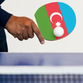 Pingpongpaddel med Flagga från Azerbajdzjan Pingisracket