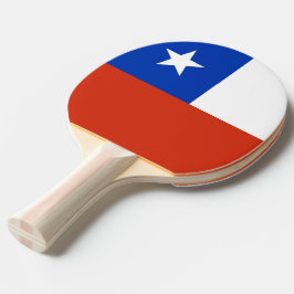 Pingpongpaddel med Flagga från Chile Pingisracket