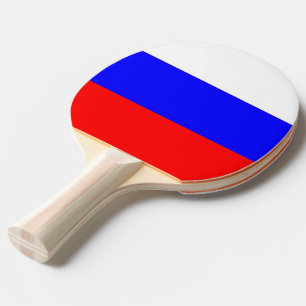 Pingpongpaddel med Flagga från Ryssland Pingisracket