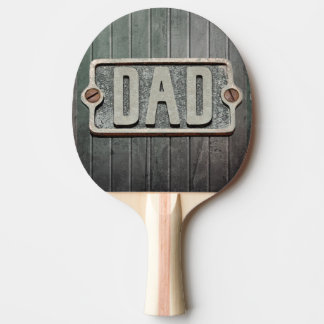 Pingpongpaddla från pappa Metall Pingisracket