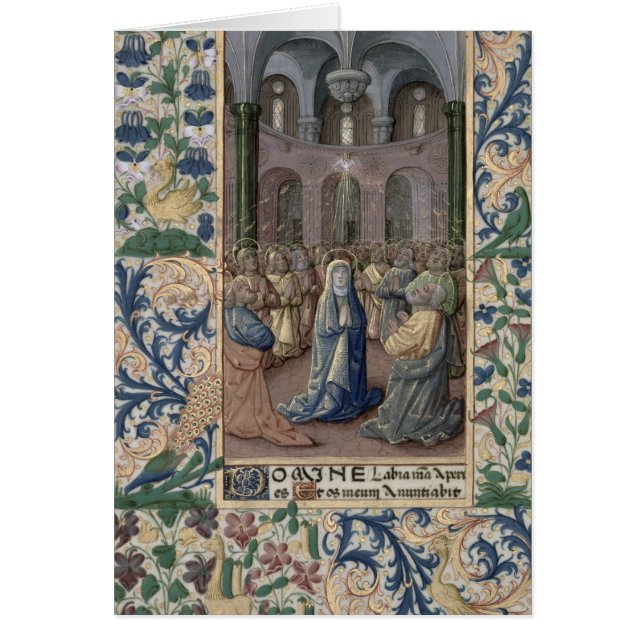 Pingstdagen Hälsningskort (Framsidan)