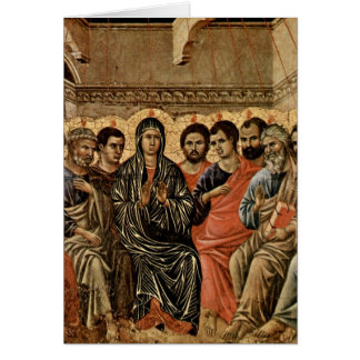Pingstdagen vid Duccio Hälsningskort