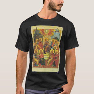 Pingstdagenskjorta för dem t shirt