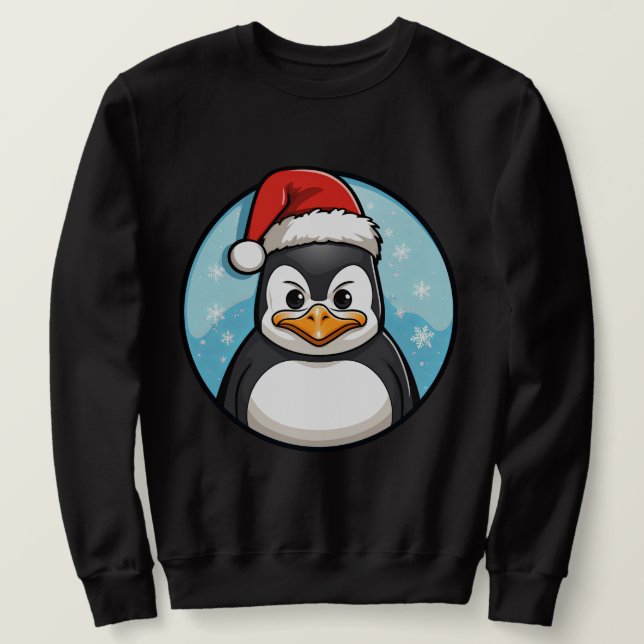 Pingstjulen Lång Ärmad Tröja (Design framsida)