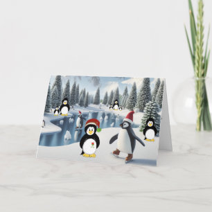 Pingstjulen på is julkort helgkort