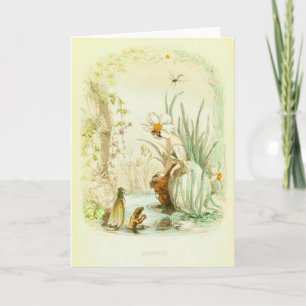 Pingstliljaflicka Kort